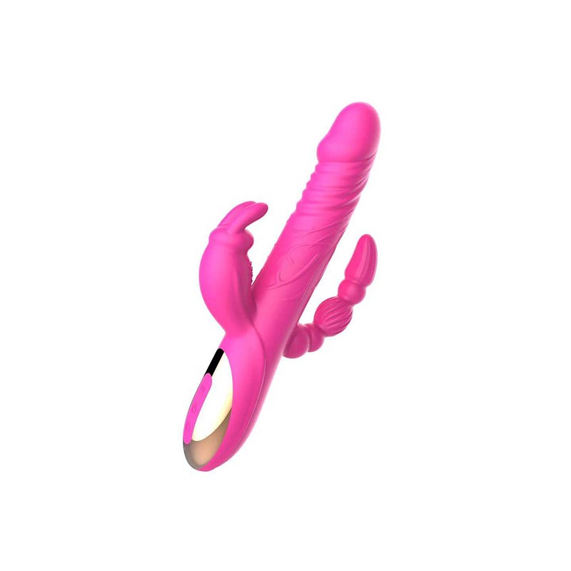 Three-headed stick